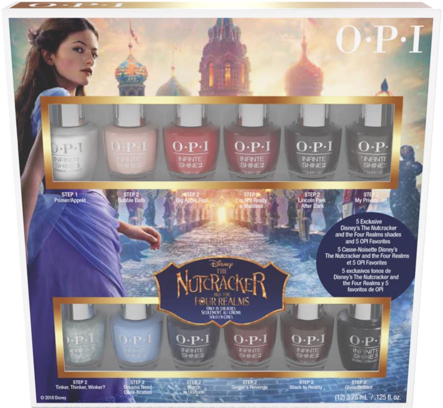 OPI 'Nutcracker' Infinite Shine Mini 12-Pack, $35