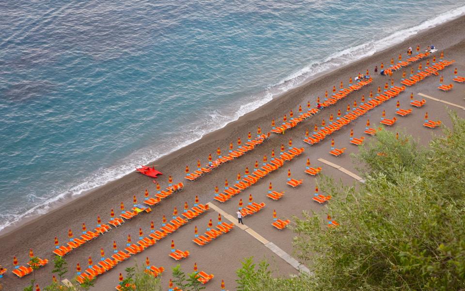 Marina Grande Beach, Positano