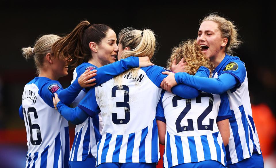 WSL: Brighton edge out Bristol City in 3-2 thriller