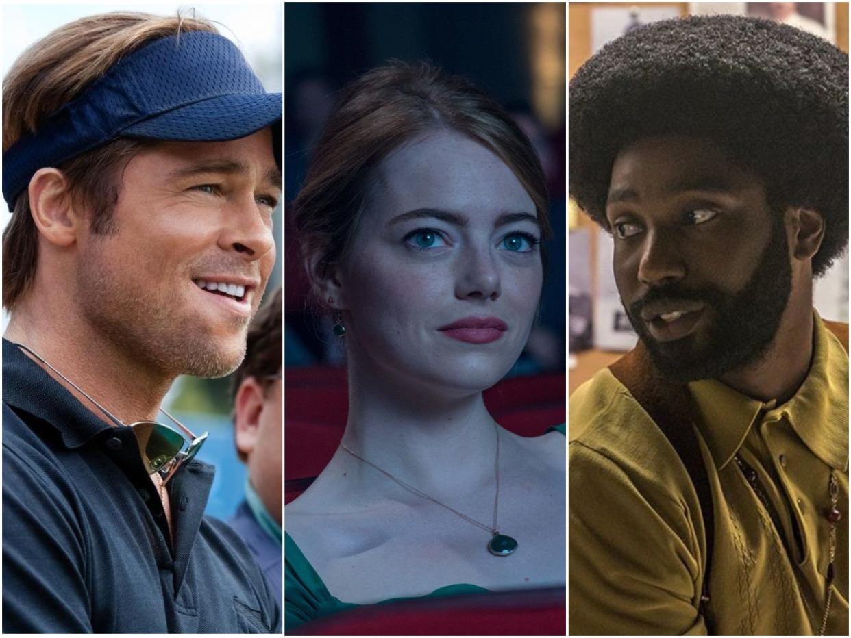 Moneyball:La La Land:BlacKkKlansman