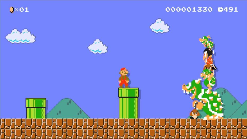 Spiel: "Super Mario Bros."