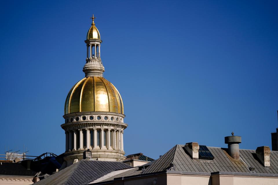 The New Jersey State House in Trenton, N.J., Wednesday, Nov. 10, 2021.