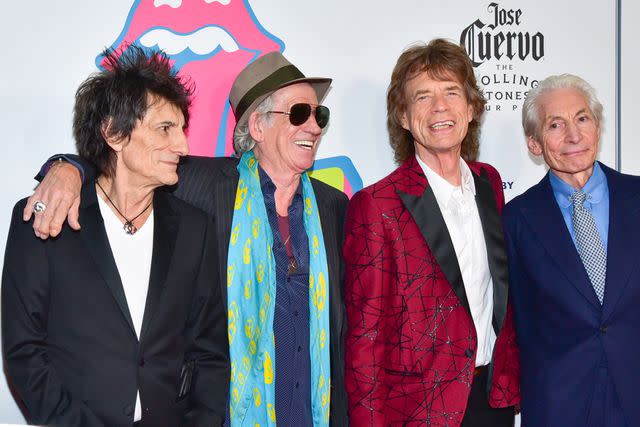 <p>Sean Zanni/Patrick McMullan via Getty </p> The Rolling Stones