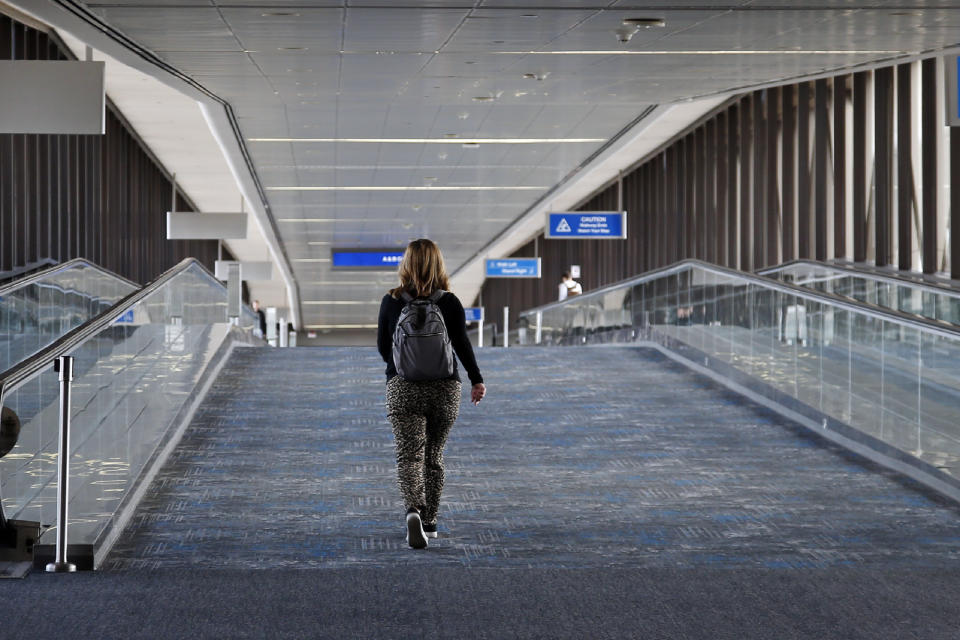 empty airport March 17, 2020, in Phoenix