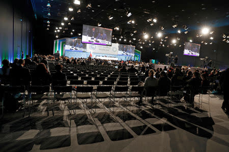 General view during the COP24 UN Climate Change Conference 2018 in Katowice, Poland December 2, 2018. REUTERS/Kacper Pempel