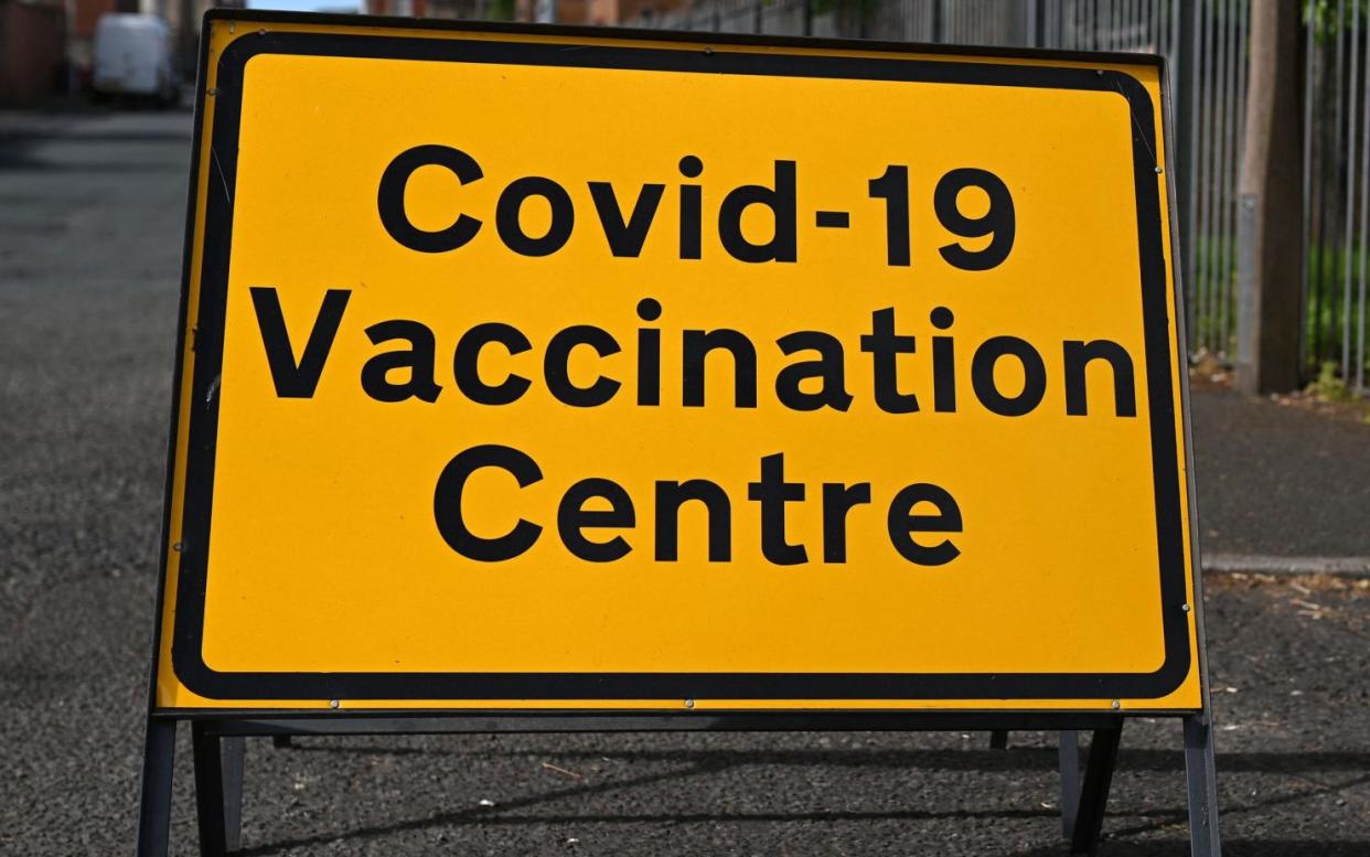 Covid vaccination centre - Oli Scarff/AFP via Getty Images