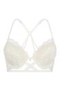 <p>Ivory and rose gold bra, £10</p>