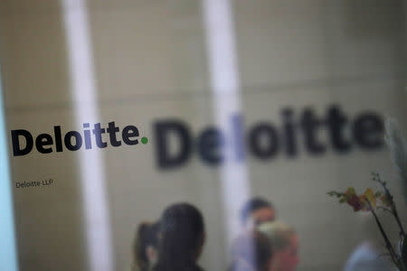 Offices of Deloitte are seen in London, Britain, September 25, 2017. REUTERS/Hannah McKay