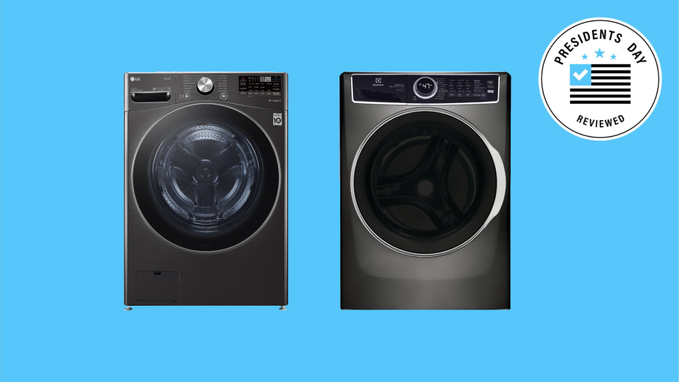 Get a new washing machine this Presidents Day.