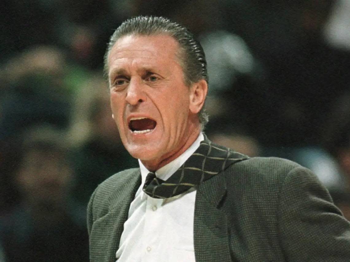 In the 1990s, as the Miami Heat’s new coach, Pat Riley made the pitch for a new arena.
