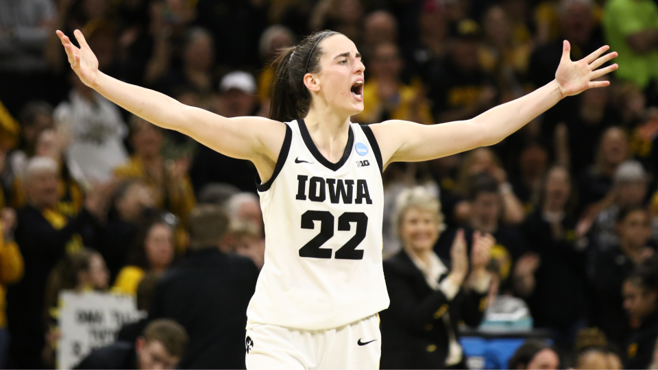 Iowa basketball star Caitlin Clark | Matthew Holst/Getty Images