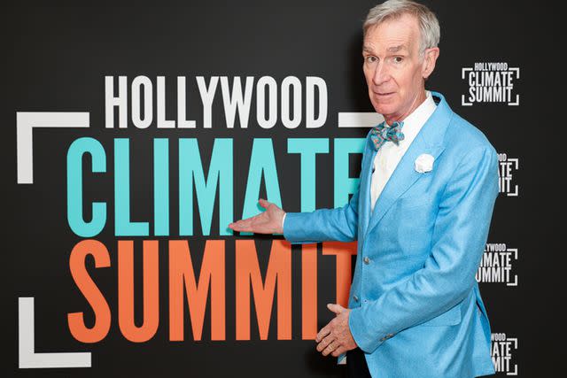 <p>Chelsea Lauren/Shutterstock for Hollywood Climate Summit</p> Bill Nye