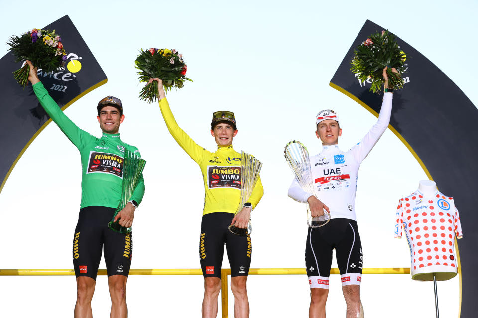 Tour de France jerseys Yellow, green, white and polka dot explained