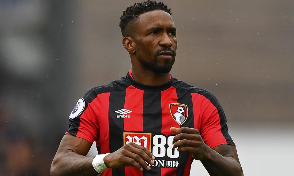 Jermain Defoe could add more goals for Bournemouth, which is trying to continue its upward trajectory. (The Guardian)