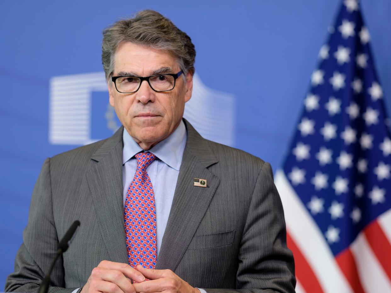 Former Texas Governor and Trump Energy Secretary Rick Perry.