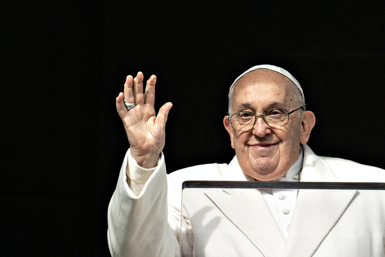 Pope Francis Vatican Media via Vatican Pool/Getty Images