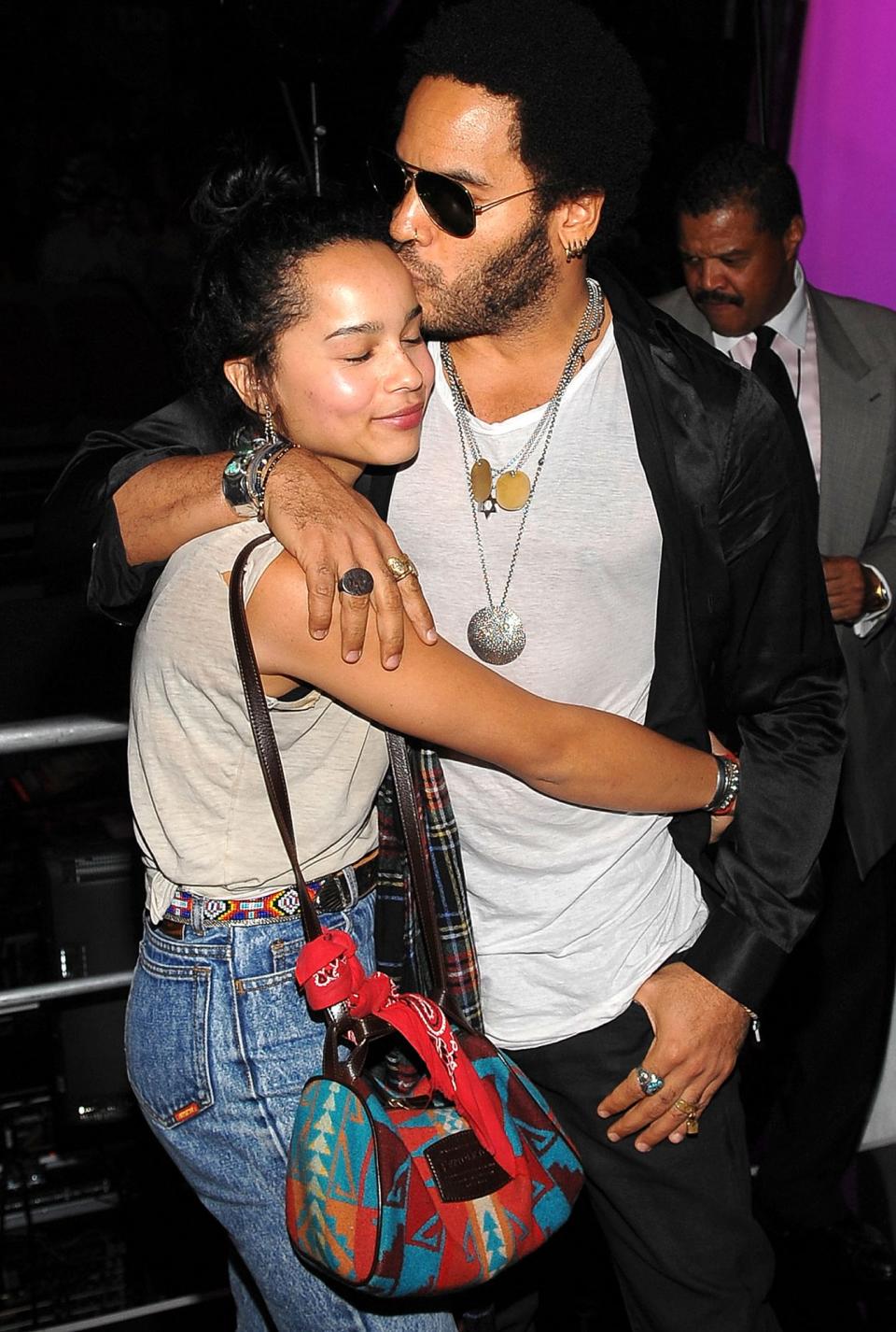 Zoë Kravitz & Lenny Kravitz