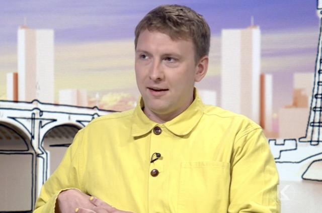 Comedian Joe Lycett made a controversial appearance on Sunday with Laura Kuenssberg. (BBC)
