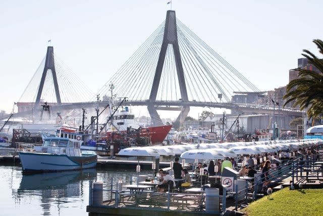 The current Sydney Fish Market