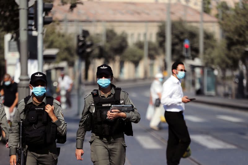 Israel will enter a second nationwide lockdown amid a resurgence in new COVID-19 cases, forcing residents to stay mostly at home during the Jewish high-holiday season, in Jerusalem