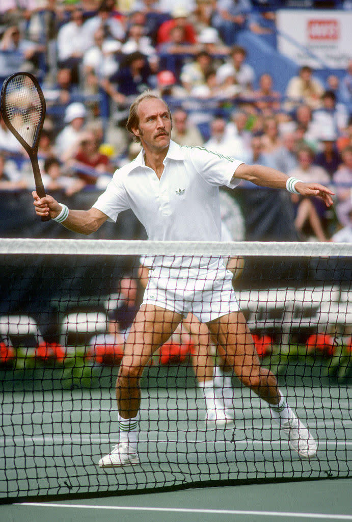 Stan Smith at the men’s 1979 U.S. Open Tennis Championships in Queens, New York. (Photo: Focus on Sport/Getty Images)