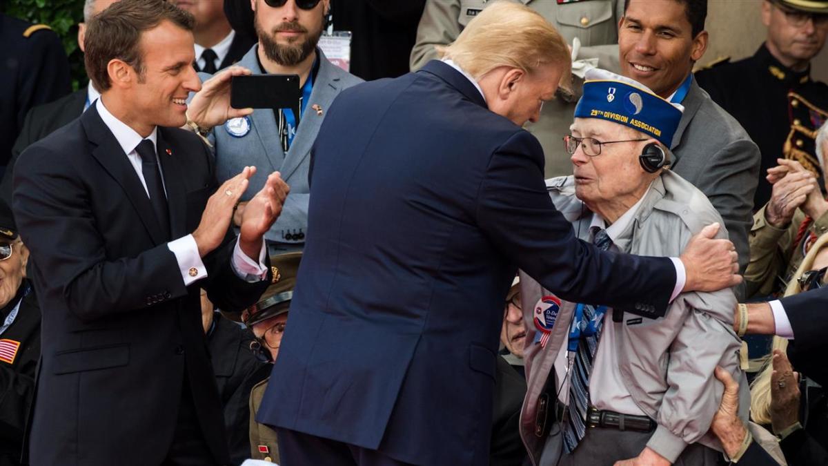 Trump Honors D Day Veterans At 75th Commemoration 