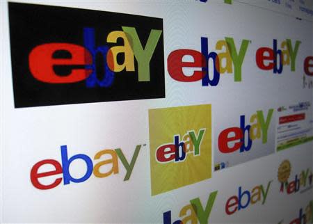 The results of a Google image search on Ebay are shown on a monitor in this photo illustration in Encinitas, California, in this April 16, 2013, file photo. REUTERS/Mike Blake/Files