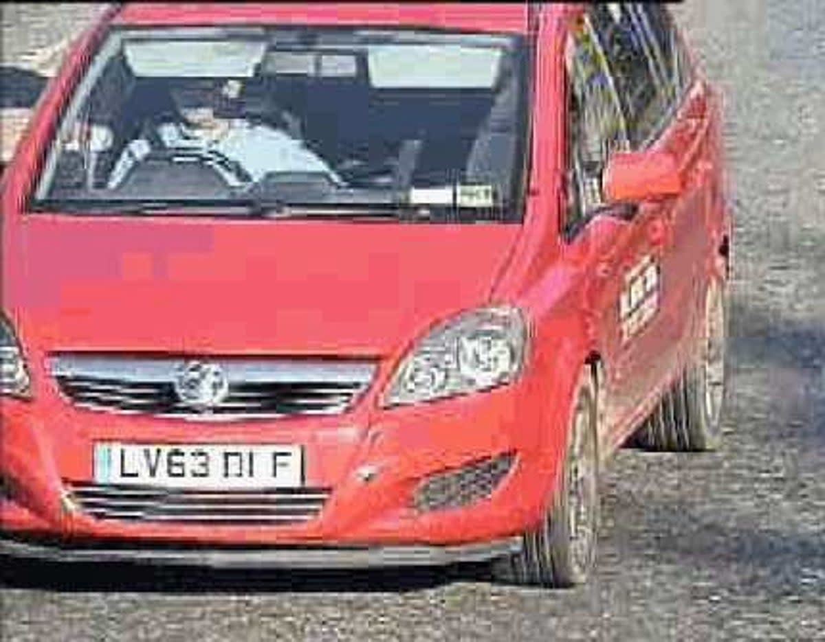 Lacomba’s Vauxhall Zafira was picked up on CCTV cameras (Kent Police/PA)