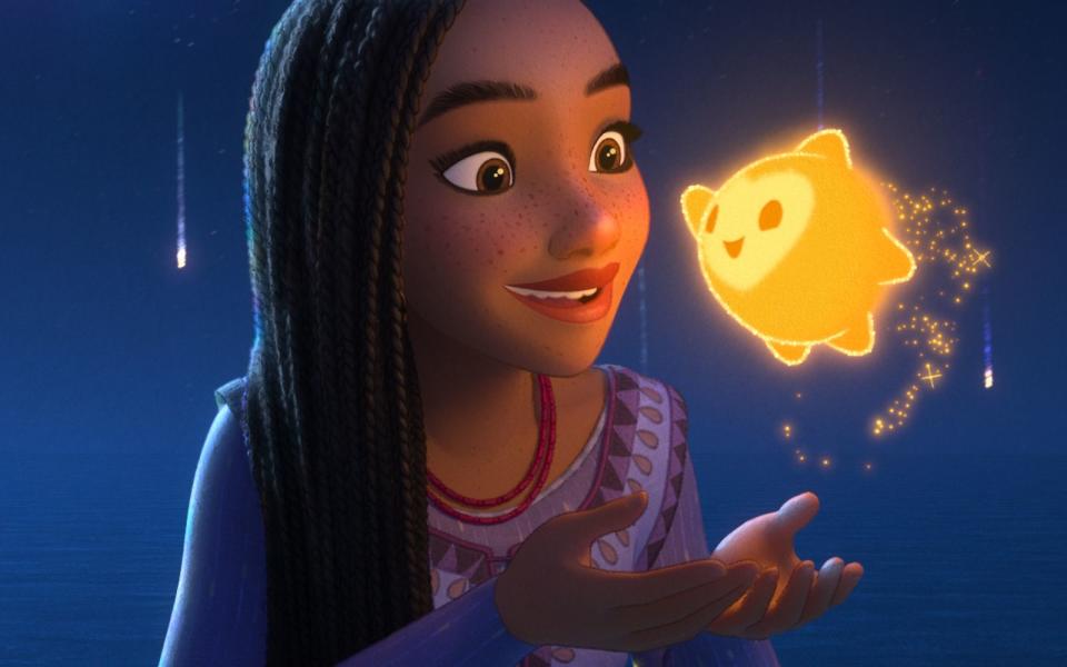 Wünsch dir was: "Wish" erzählt von dem Mädchen Asha, das mit einer kosmischen Macht in Verbindung tritt. (Bild: Leonine / 2023 Disney)