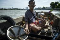 If lucky, a piece of jewelry or a rare coin in good condition can be sold for up to $300 at Bangkok's antique markets, while their loot is fattened out by scrap metal