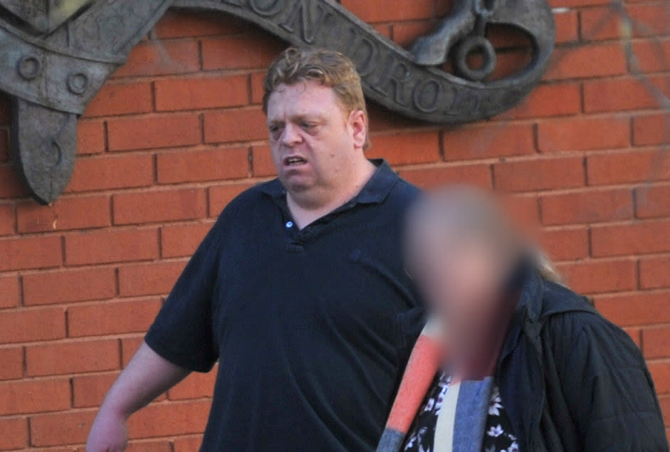 Robert Swanepoel was caught with thousands of child sex abuse images (Picture: SWNS)