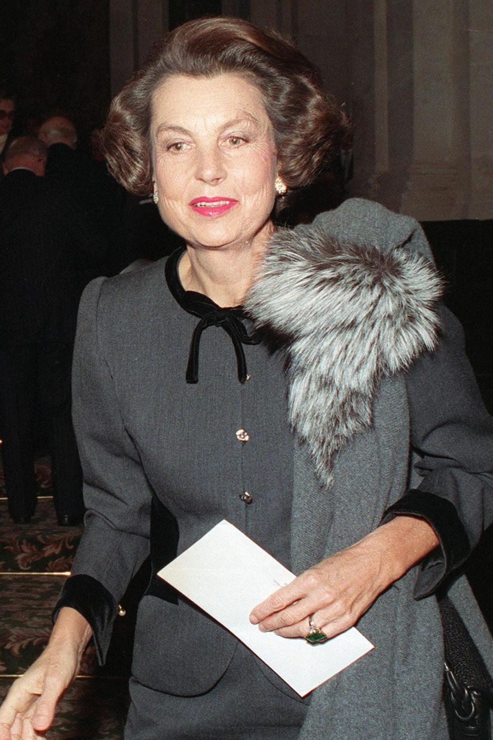 Mrs Bettencourt in 1988 (AFP/Getty Images)