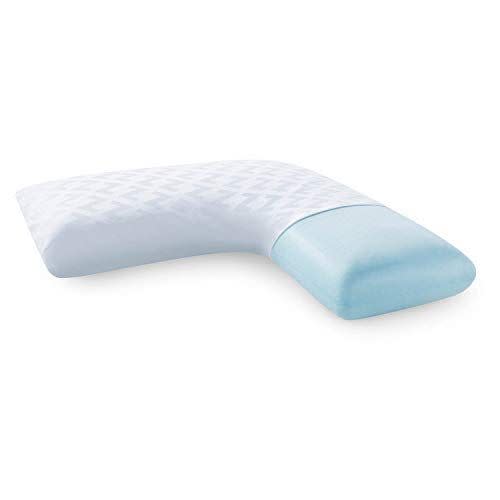 6) Z Gel Memory Foam L-Shape Pillow