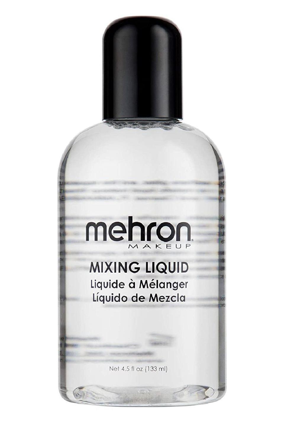 4) Mehron Makeup Mixing Liquid