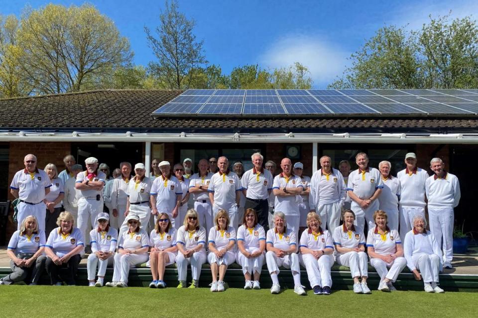 The group from Taunton Bowls Club <i>(Image: Newsquest)</i>