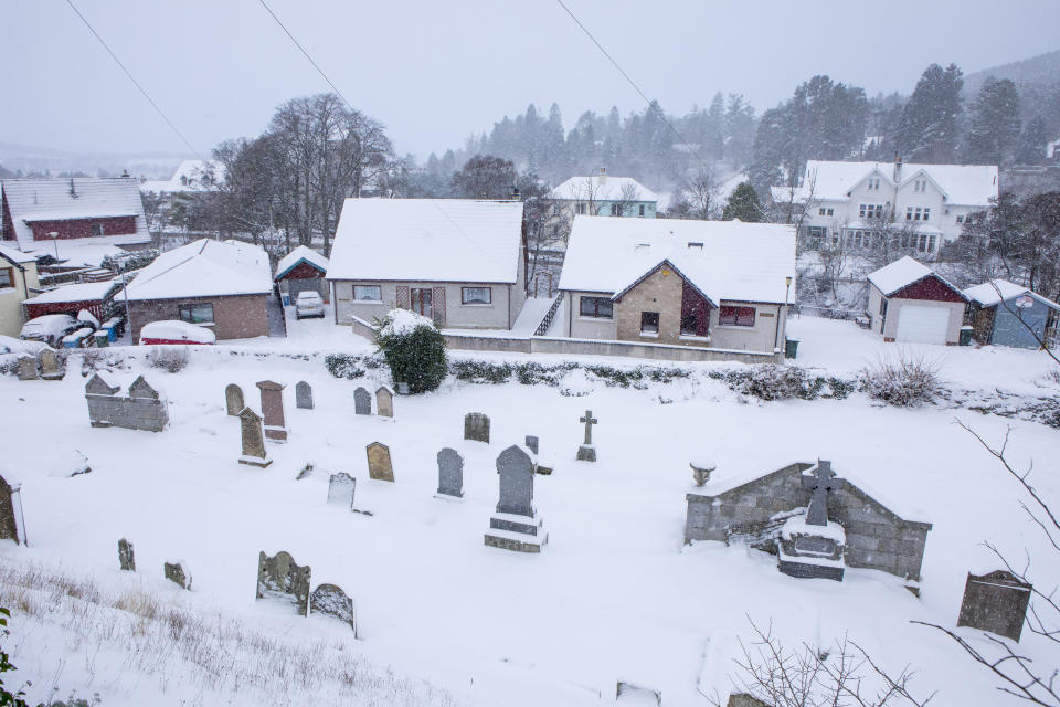 In pictures: Snow blankets Britain