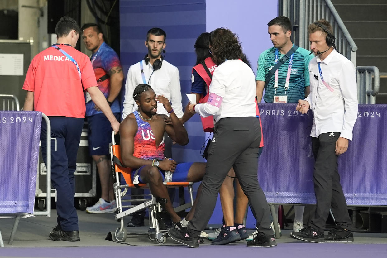 Noah Lyles' fellow 200meter medalists OK with him competing with COVID