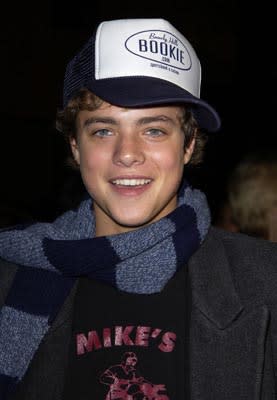 Douglas Smith at the LA premiere of 20th Century Fox's Master and Commander: The Far Side of the World