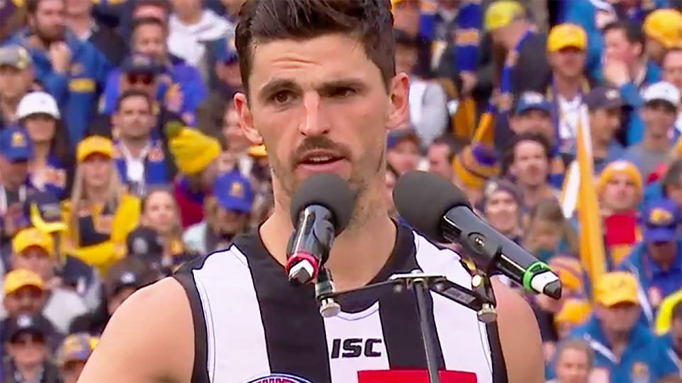 Scott Pendlebury. Image: Channel 7