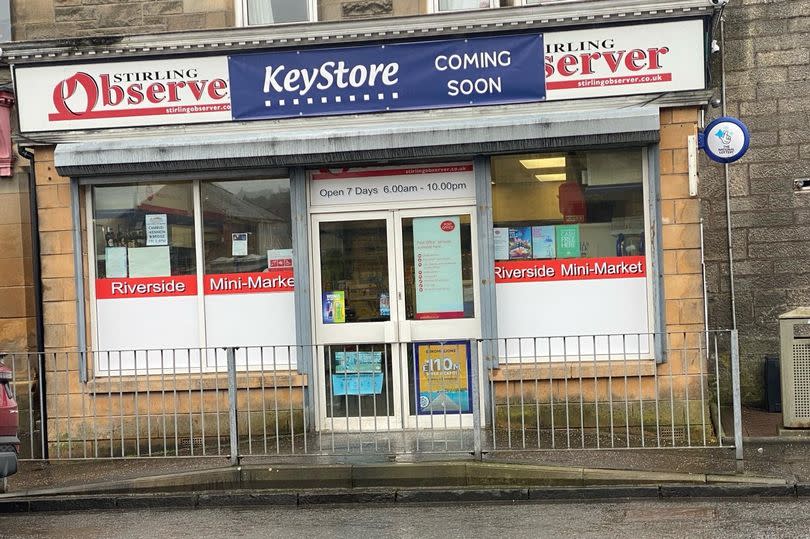 The Post Office counter - located at the Riverside Mini Market- is to close next month -Credit:Stirling Observer