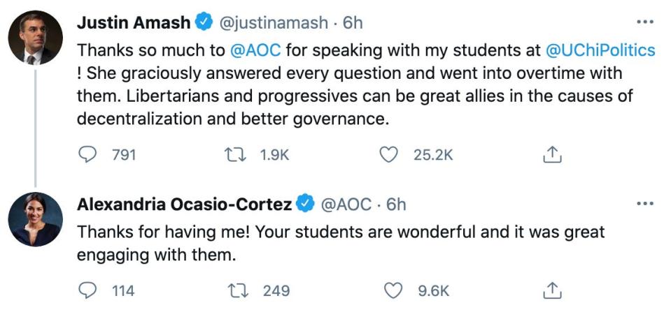 Justin Amash AOC