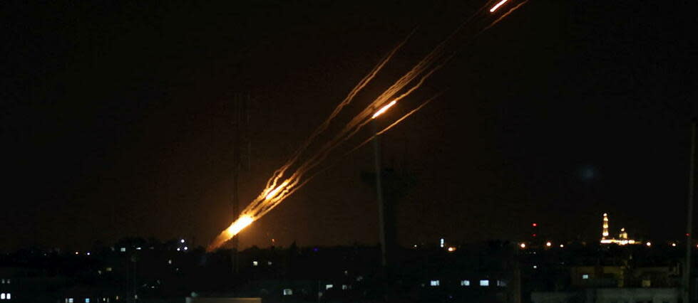 Malgré une trêve convenue entre les deux belligérants, une alerte à la roquette a retenti dans le sud d'Israël.  - Credit:SAID KHATIB / AFP