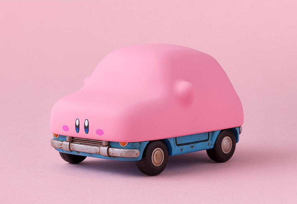 Así de genial será la figura de Kirby carro o Carby