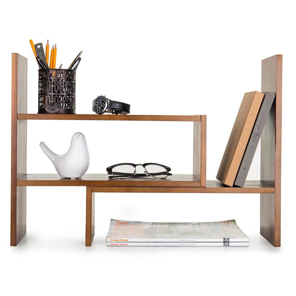 Desk organizer shelf amazon