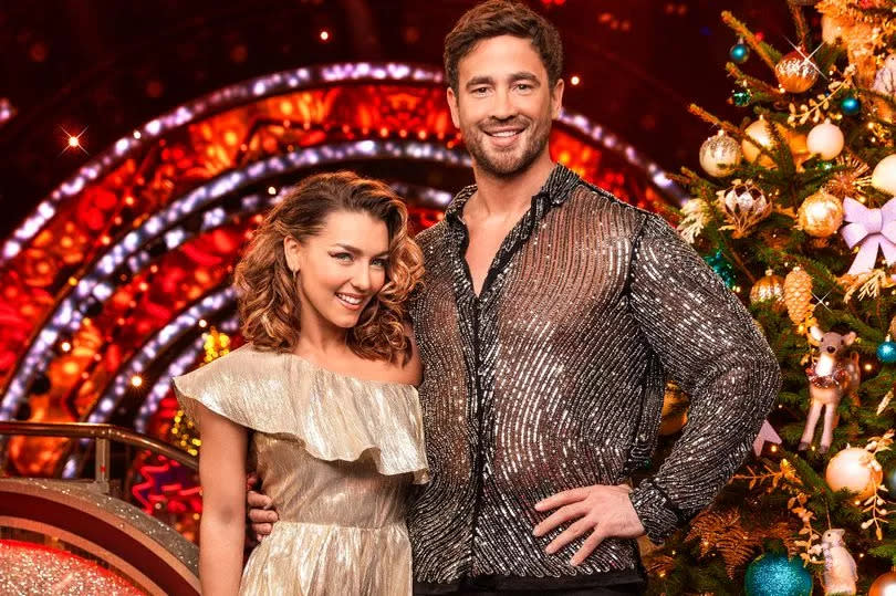 Jowita Przystał and Danny Cipriani are one of the couples competing in the Strictly festive special on Christmas Day