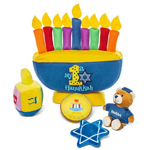 15) Baby’s My First Hanukkah Toy Playset and Keepsake Gift