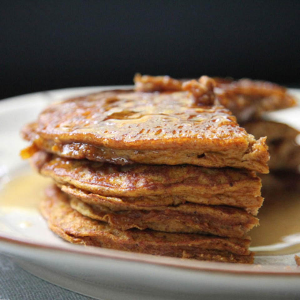 3-Ingredient Pumpkin Pancakes