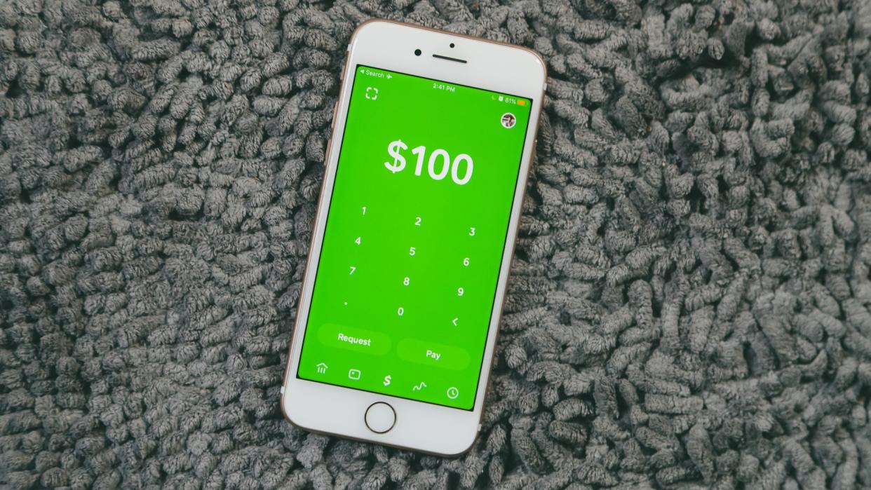 Square Cash app.