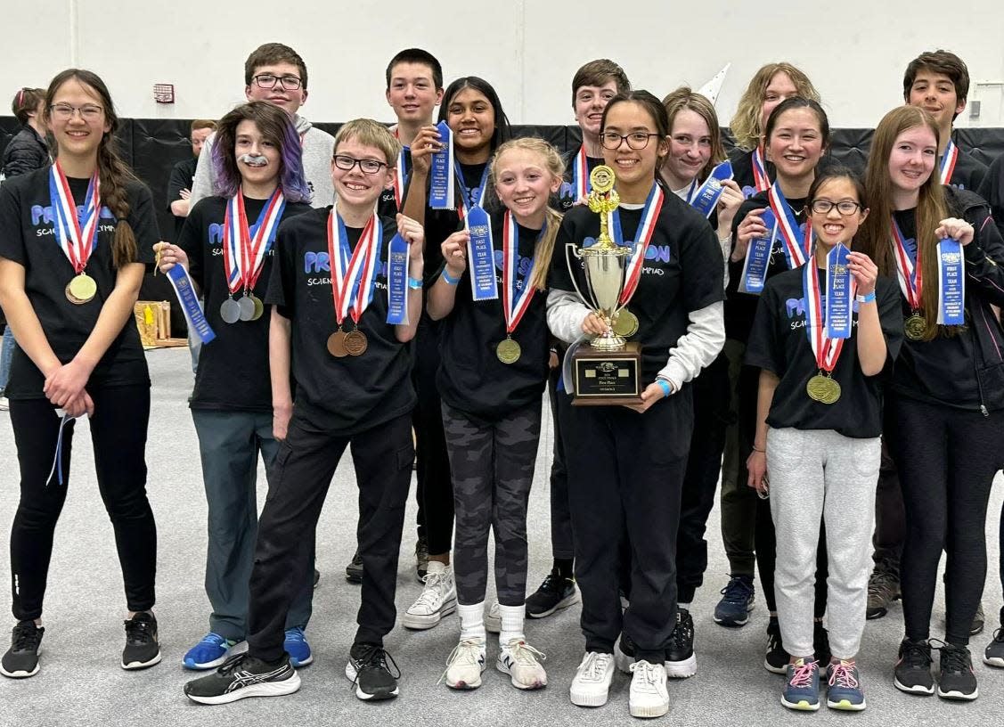 A Science Olympiad team from Preston Middle School in Fort Collins won the state tournament to qualify for nationals during competition April 1 in Colorado Springs.