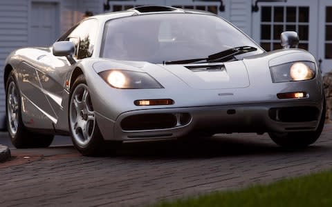The 1995 McLaren F1 which sold for a record price - Credit: Bonhams